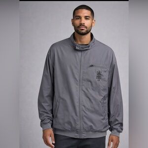 Nike LeBron James men’s grey jacket Basketball family loyalty size 3 XL